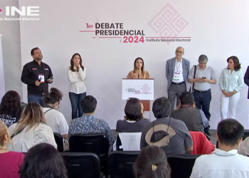 El INE listo para el debate presidencial. Ninguna candidatura ha dicho que no va: Humphrey