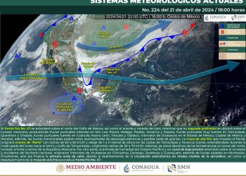 SMN prevé lluvias puntuales en Puebla, Veracruz, Chiapas y Oaxaca