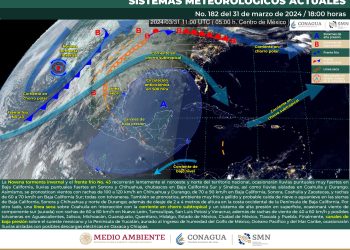 Frente frío 43 y la novena tormenta invernal provocarán ambiente muy frío en el norte y noreste del país