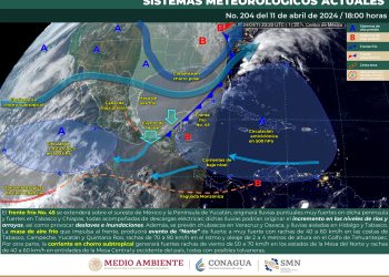 SMN pronostica ambiente muy caluroso en gran parte del territorio nacional