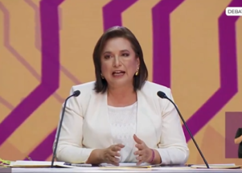 “El formato acartonado del debate no permitió hacer propuestas, pero en redes gané”: Xóchitl Gálvez