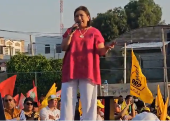 “Mi marido es rockero no ratero como el ex marido de la señora Sheinbaum”, asegura Xóchitl Gálvez en Tlaxcala