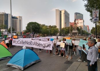 Vecinos de la colonia Juárez exigen se atienda la problemática de los migrantes