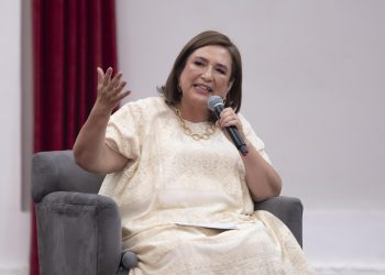 Acusa Xóchitl Gálvez que el Presidente es un “alcahuete de la corrupción”