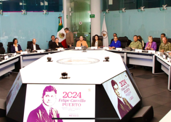 Se reúne Gabinete de Seguridad con consejeros del INE rumbo a jornada electoral