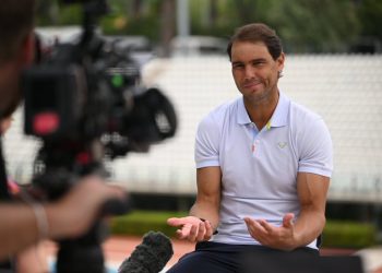 Estoy contento y disfrutando de estar aquí: Rafa Nadal