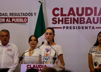 Sheinbaum de gira por Michoacán