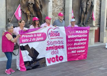 Prevén 20 mil asistentes en marcha Marea Rosa en Aguascalientes