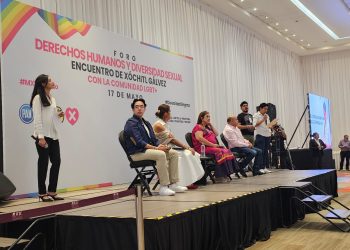 Respeto, tolerancia y amor prometió Xóchitl Gálvez a la comunidad LGBTTTIQ+