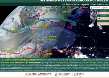 SMN prevé ambiente caluroso en todo el país
