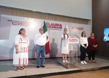 “Estoy cerrando mi campaña con mucho apoyo”: Claudia Sheinbaum