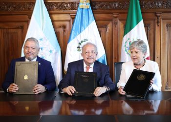 México, Guatemala y Honduras firman memorándum de cooperación consular