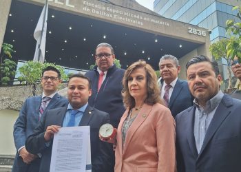 Coalición Fuerza y Corazón por México presenta denuncia contra Eukid Castañón