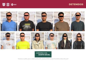 Detienen en la CDMX a 11 extranjeros durante cateo