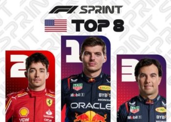 Verstappen gana la Sprint Race del GP de Miami, Checo Pérez fue tercero
