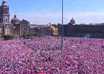 Marea rosa busca defender la Constitución no es partidista: Acosta Naranjo
