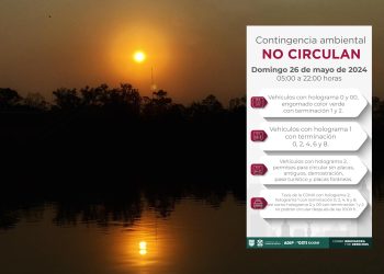 Contingencia ambiental se extiende; aquí los autos que no circulan