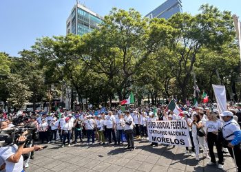Trabajadores del Poder Judicial se manifiestan en la CDMX