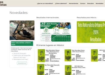 Visita Somos Naturalistas y conoce más sobre la flora y la fauna