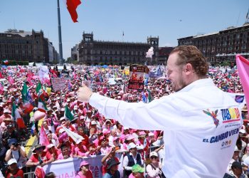 “Un Zócalo desbordado de chilangos es la prueba de vamos a ganar”: Santiago Taboada