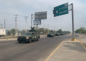 Llegan elementos de la Guardia Nacional y el Ejército a Tamaulipas