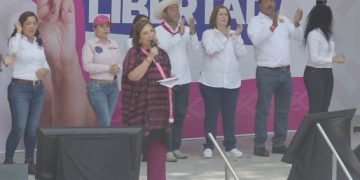 Respalda Xóchitl Gálvez a Alessandra Rojo de la Vega tras presunto atentado