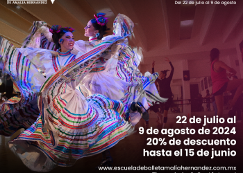 Ballet Folklórico de México de Amalia Hernández presenta su Curso de Verano 2024