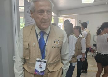 “Gran concurrencia, eso habla muy bien de la democracia”: OEA