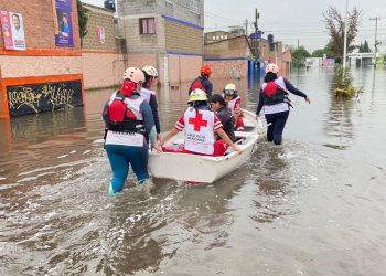 Atiende Cruz Roja Mexicana emergencia en Cuautitlán