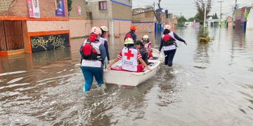 Atiende Cruz Roja Mexicana emergencia en Cuautitlán