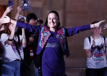 Felicita la Comisión permanente de forma unánime a Claudia Sheinbaum por su triunfo
