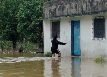 Lluvias causan afectaciones en Campeche