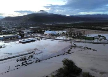 Se inunda pueblo mágico en Tamaulipas