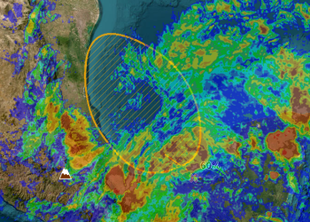 El domingo o lunes, posible ciclón tropical podría entrar a tierra en Veracruz y Tamaulipas