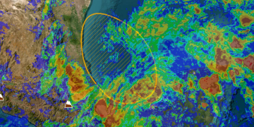 El domingo o lunes, posible ciclón tropical podría entrar a tierra en Veracruz y Tamaulipas