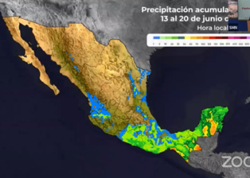 Con potencial ciclónico se esperan dos zonas de baja presión: SMN