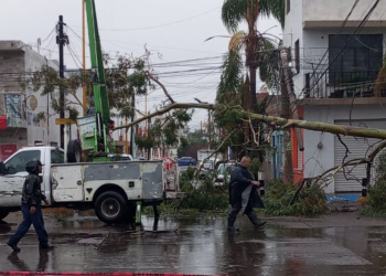 Se registran afectaciones en Aguascalientes tras fuertes lluvias
