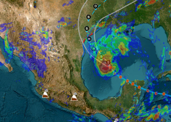 Beryl se alejaría del territorio mexicano, reporta el SMN
