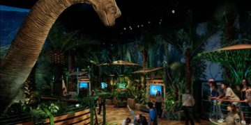FGJCDMX investiga el robo de un Dinosaurio en Perisur