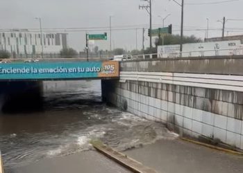 Desaparece policía tras fuertes lluvias en Aguascalientes