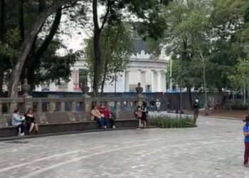 Sin ambulantes, la seguridad y limpieza brillan en la Alameda