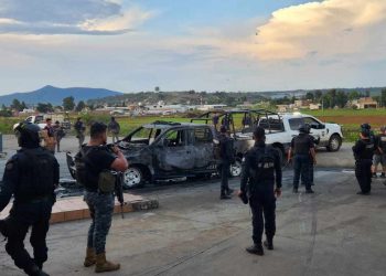 Sujetos armados tacan base de la policía municipal de Purépero, en Michoacán