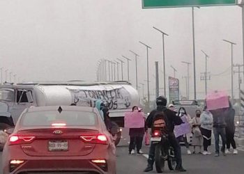 Ejidatarios bloquean accesos al AIFA