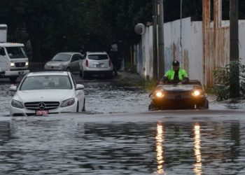 Abierto el Circuito Exterior Mexiquense tras inundaciones en el kilómetro 2