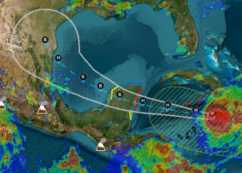 Beryl tocará tierra categoría 2 en costas de Quintana Roo: SMN