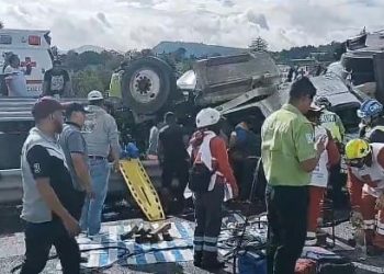 Reportan actos de rapiña en accidente en el Arco Norte