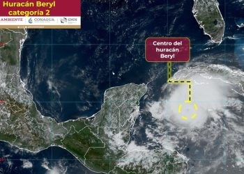 Beryl se degrada a huracán categoría 2