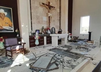 Profanan tumba de los Dámaso en Sinaloa