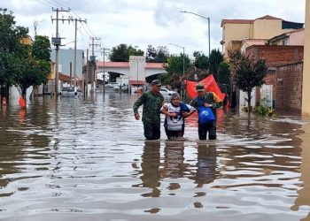 Más de mil casas afectadas por inundaciones de Chicoloapan
