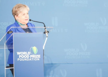 A lograr la seguridad alimentaria global, convoca la canciller Alicia Bárcena
